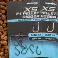 Carlige Feeder MATRIX X5F1 Pellet Rigger, Barbless, Nr.16, 10buc/pac Carlige Feeder MATRIX X5F1 Pellet Rigger, Barbless, Nr.16, 10buc/pac