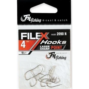 Carlige Filfishing 2090 Nickel Cu Paleta, Nr.10, 10buc/pac Carlige Filfishing 2090 Nickel Cu Paleta, Nr.10, 10buc/pac