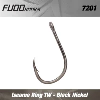 Carlige Fudo Iseama with Ring TW ISTW BN black nickel nr.5/0  5buc/plic
