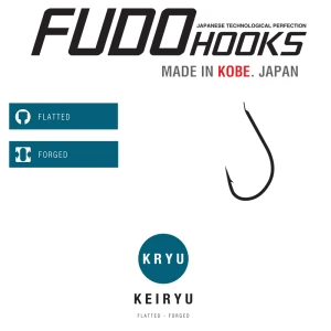 Carlige Fudo Keiryuu nr.4 NK (Nickel) 18buc/plic Carlige Fudo Keiryuu nr.4 NK (Nickel) 18buc/plic
