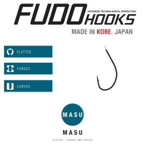 Carlige Fudo Masu RD nr.12 RD (Red) 13buc/plic Carlige Fudo Masu RD nr.12 RD (Red) 13buc/plic
