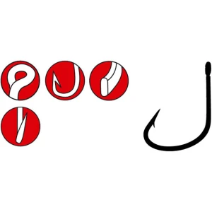 Carlige GAMAKATSU Forjate LS-3313F BL Nr.6, 14buc/pac