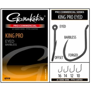 Carlige Gamakatsu Coars PRO-C King PRO Eyed, Nr.12, 10buc/pac
