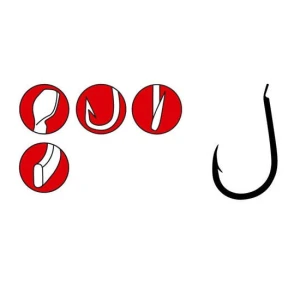 Carlige Gamakatsu Forjate LS-3310F Nr.1.5 25buc/plic