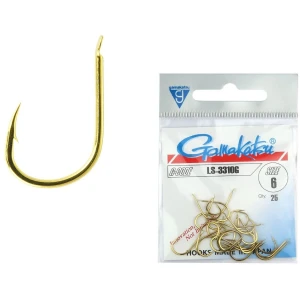 Carlige Gamakatsu LS-3310G, Gold, nr.10, 25buc/plic Carlige Gamakatsu LS-3310G, Gold, nr.10, 25buc/plic