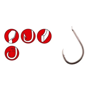 Carlige Gamakatsu Team Feeder Circle Power A1 Nr.12 10bucati/plic