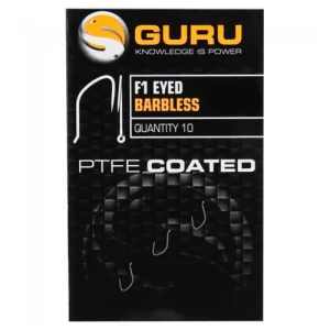 Carlige Guru F1 Eyed Barbless Nr. 16