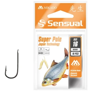 Carlige Mikado Sensual Super Pole Bn, Nr.18, 10buc/plic Carlige Mikado Sensual Super Pole Bn, Nr.18, 10buc/plic