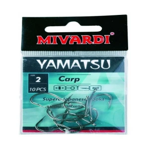 Carlige Mivardi Yamatsu Carp, 10buc/plic Nr.4