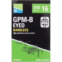 Carlige PRESTON GPM-B cu Ochet, Nr.18, 10buc/plic