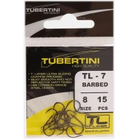 Carlige TUBERTINI Serie TL-7 Barbed, Nr.8, 15buc/pac