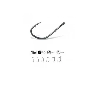 Carlige VMC 7009 Black Nickel Nr.16 10buc/plic Carlige VMC 7009 Black Nickel Nr.16 10buc/plic