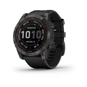 CEAS  GARMIN  FENIX 7X SAPPHIRE SOLAR CARB.GRAY TI/BLACK 51MM EMEA