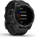 Ceas GARMIN Epix Pro Saphire Carbon Grey Ti / Black 47mm EMEA