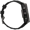 Ceas GARMIN Fenix 8 Solar Sapphire Carbon, Grey TI / Black, 51mm, EM