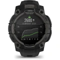 Ceas GARMIN Instinct 3 Amoled Black, Curea Neagra, 45mm Ceas GARMIN Instinct 3 Amoled Black, Curea Neagra, 45mm