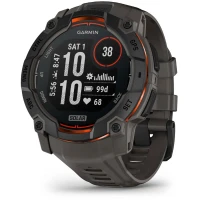 Ceas Garmin Instinct 3 Solar Black Curea Charcoal 50mm Ceas Garmin Instinct 3 Solar Black Curea Charcoal 50mm