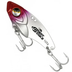 Cicada FAST STRIKE Cyborgstone Vibe 5.5cm, 13.5g, Silver Red Head, 1buc/pac