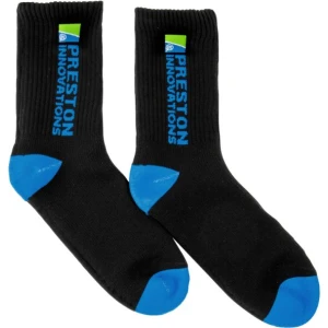 Ciorapi PRESTON Waterproof Socks, UK 6-9, EU 39-43, Black-Blue