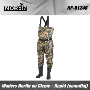 Waders Norfin Rapid cu Cizme Marime 45