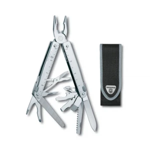 Patent Multifunctional Victorinox Swiss Tool X cu Teaca Nylon - 3.0327.N