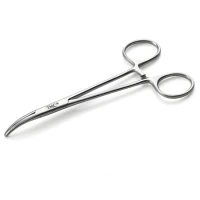 Penseta Tiemco 14cm Curved Silver Penseta Tiemco 14cm Curved Silver