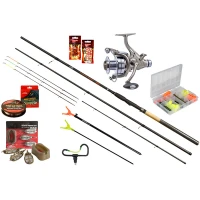 Set Pescuit la Feeder CARP EXPERT Starfish Method Feeder, Lanseta 3.90m, 80-150g