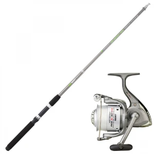 Kit Lanseta Sert Fish Instinct Telespin 2.40m+Mulineta Sert Aka 401 FD