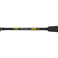 Combo BLACK CAT Hard Core Combo Vertical Rod, 1.80m, 240g, 1seg + Mulineta Black Passion FD 50 Reel + Fir Textil
