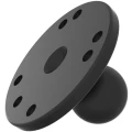 Baza cu Soclu Rotund si Bila RAM Mounts Round Plate with Ball - B Size   Baza cu Soclu Rotund si Bila RAM Mounts Round Plate with Ball - B Size