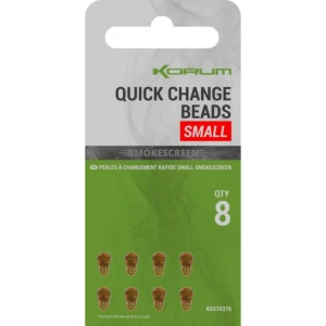 Conector Rapid KORUM Smokescreen Quick Change Beads Small, 8buc/pac Conector Rapid KORUM Smokescreen Quick Change Beads Small, 8buc/pac