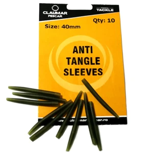 Con Antitangle Claumar Anti Tangle Sleves Kaki 10Buc 40mm Con Antitangle Claumar Anti Tangle Sleves Kaki 10Buc 40mm