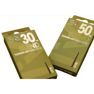 Conuri Antitangle ONE MORE CAST Tackle Blend Tungsten Anti Tangle Sleeves, 5cm, 8buc/pac  Conuri Antitangle ONE MORE CAST Tackle Blend Tungsten Anti Tangle Sleeves, 5cm, 8buc/pac