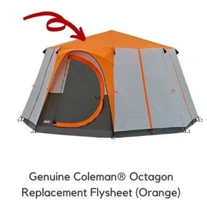 Acoperis de Schimb pentru Cort Coleman Octagon Orange