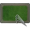 Covoras Impermeabil cu Gazon Artificial NGT Bivvy Mat, 70x50cm Covoras Impermeabil cu Gazon Artificial NGT Bivvy Mat, 70x50cm