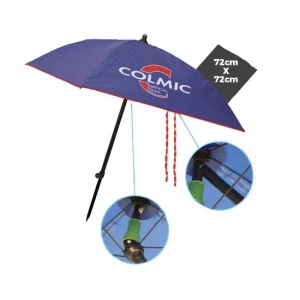 Umbrela Colmic Squared PVC Bait 72x72cm Umbrela Colmic Squared PVC Bait 72x72cm