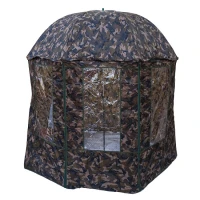 Umbrela Cu Parasolar Fl Camo Inchidere Totala Cu Ferestre 300cm