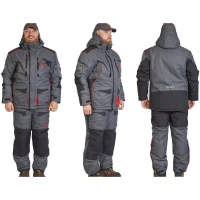 Costum Iarna NORFIN Discovery Heat, Grey / Back, Marime XL Costum Iarna NORFIN Discovery Heat, Grey / Back, Marime XL