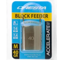 Momitor Cresta Accelerate Block Feeder Medium 50g  Momitor Cresta Accelerate Block Feeder Medium 50g