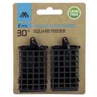 Momitor Feeder MIKADO Patrat Cu Capac, 30x30x44mm, 100g, 2buc/pac