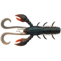 Creatura Berkley Hollow Craw Dark Cray UV Claw 10cm, 6buc Creatura Berkley Hollow Craw Dark Cray UV Claw 10cm, 6buc
