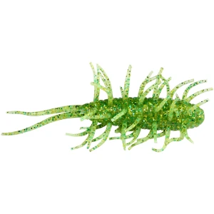 Creatura Hide Up Coike Shrimp, 111 Chart Green Gold Flake, 6.5cm, 5buc/pac Creatura Hide Up Coike Shrimp, 111 Chart Green Gold Flake, 6.5cm, 5buc/pac