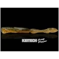 Creatura Keitech Crazy Flapper, Electric Junebug 408, 7.1cm, 8buc/plic