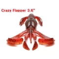 Creatura Keitech Crazy Flapper, Electric Junebug 408, 9.1cm, 7buc/plic Creatura Keitech Crazy Flapper, Electric Junebug 408, 9.1cm, 7buc/plic