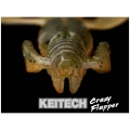 Creatura Keitech Crazy Flapper, Electric Smoke Craw 462, 7.1cm, 8buc/plic