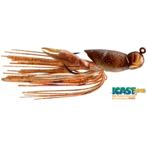 Creatura Live Target Hollow Crawfish Jig, Natural / Brown, 4.5cm, 14g Creatura Live Target Hollow Crawfish Jig, Natural / Brown, 4.5cm, 14g
