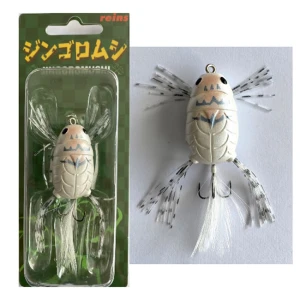 Creatura Reins Jingoromushi, Dappi White, 3.5cm, 4.4g Creatura Reins Jingoromushi, Dappi White, 3.5cm, 4.4g