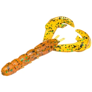 Creatura Strike King Rage Baby Craw, Amber Green Black, 7.5cm, 9buc/plic Creatura Strike King Rage Baby Craw, Amber Green Black, 7.5cm, 9buc/plic