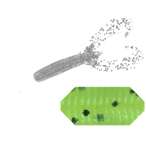 GRUB COLMIC X35 DOUBLE CLAW 3.5" 8.9cm CHARTREUSE PEPPER