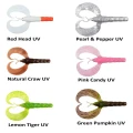 NALUCA FOX RAGE MEGA CRAW 13cm Pearl And Pepper UV NALUCA FOX RAGE MEGA CRAW 13cm Pearl And Pepper UV